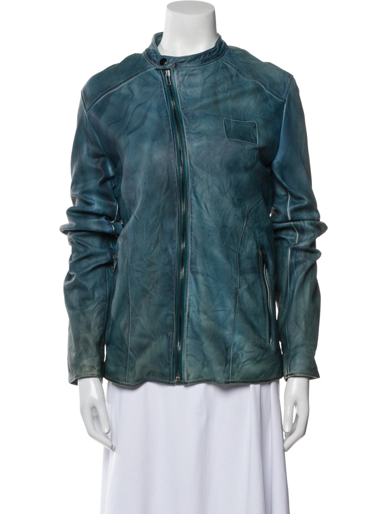 Dolce & Gabbana Lambskin Denim Jacket