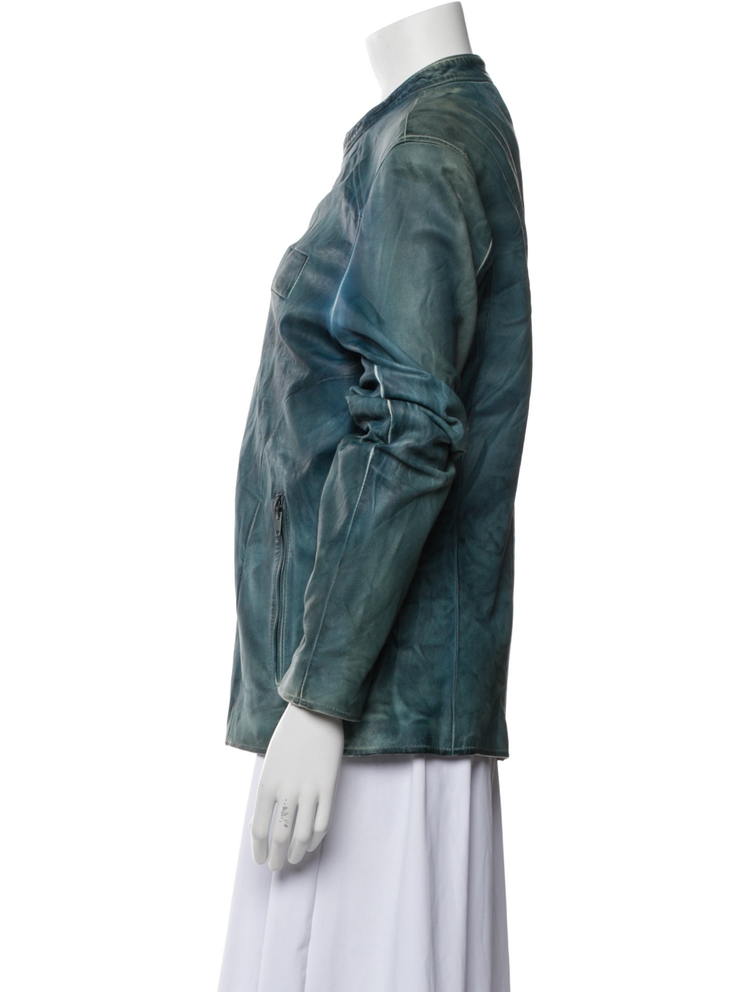 Dolce & Gabbana Lambskin Denim Jacket