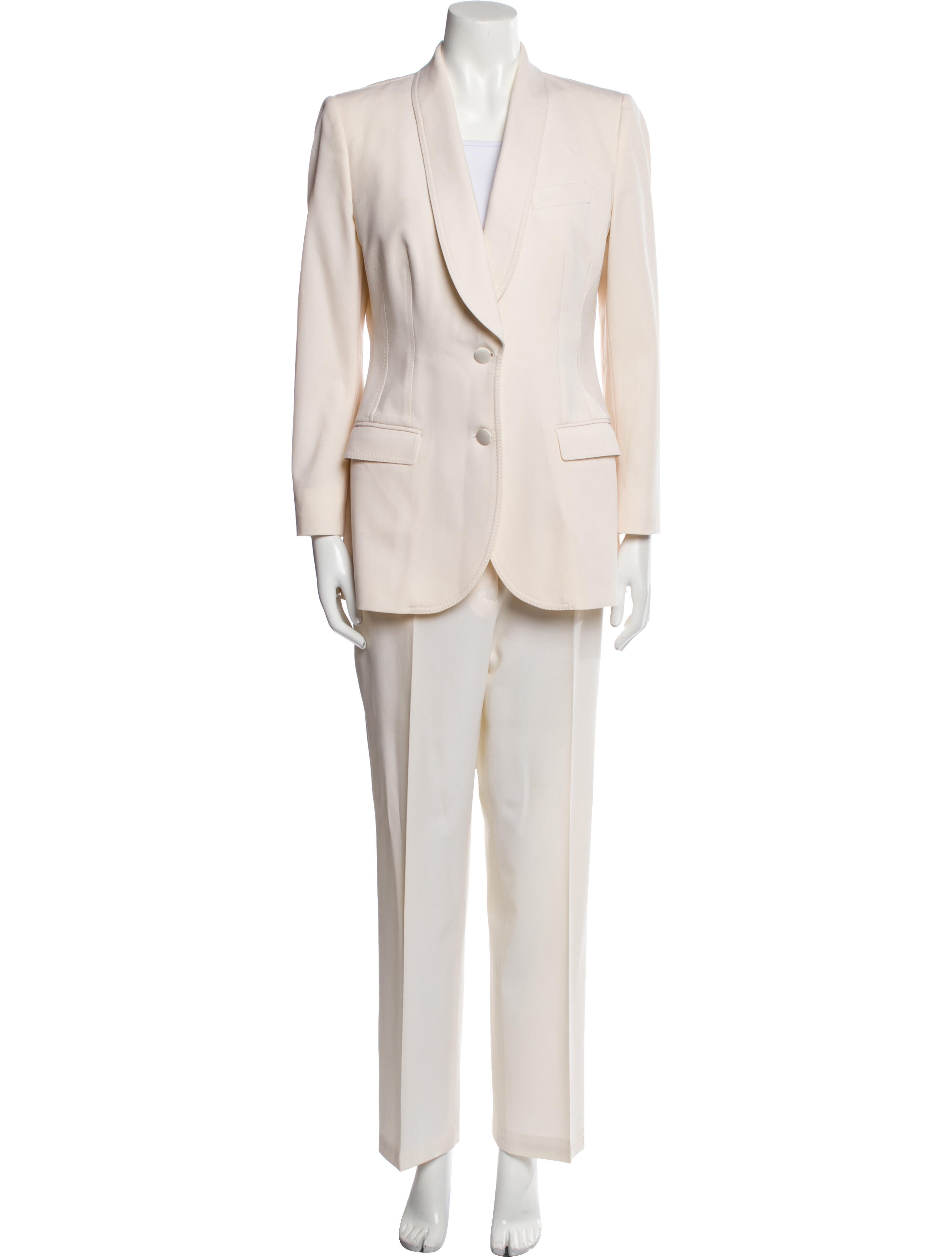 Dolce & Gabbana Virgin Wool Pantsuit