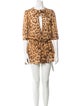 Dolce & Gabbana Animal Print Cover-Up