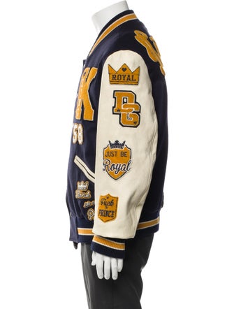 Dolce & Gabbana Printed Varsity Jacket