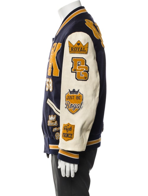 Dolce & Gabbana Printed Varsity Jacket