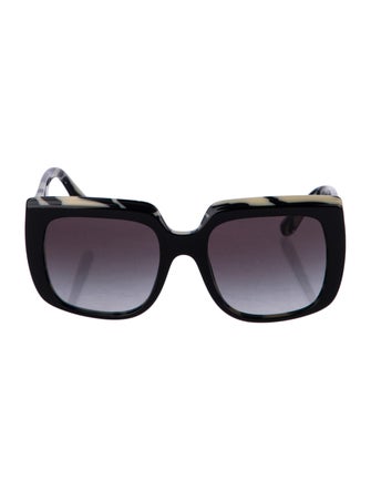 Dolce & Gabbana Square Gradient Sunglasses