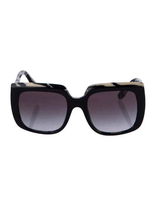 Dolce & Gabbana Square Gradient Sunglasses