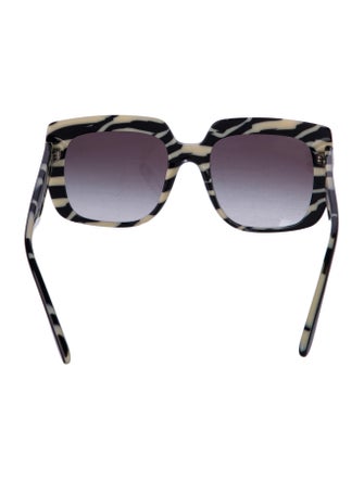 Dolce & Gabbana Square Gradient Sunglasses