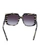 Dolce & Gabbana Square Gradient Sunglasses