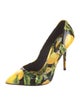 Dolce & Gabbana Patent Leather Printed Pumps