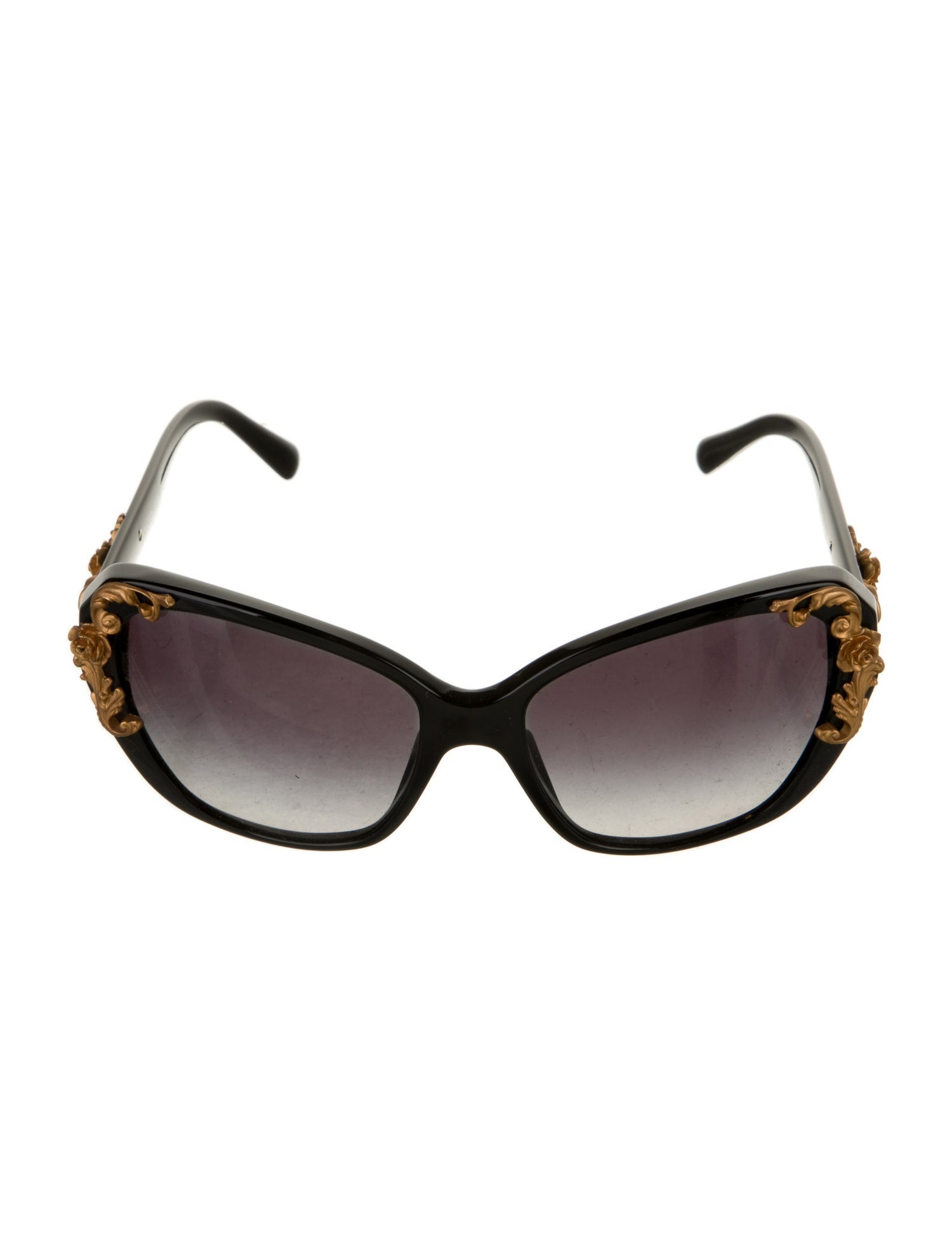 Dolce & Gabbana Oversize Gradient Sunglasses