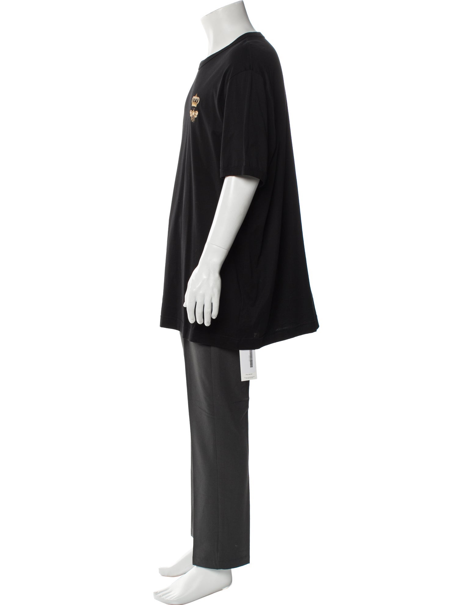 Dolce & Gabbana Graphic Print Scoop Neck T-Shirt