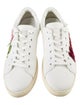 Dolce & Gabbana Leather Glitter Accents Sneakers