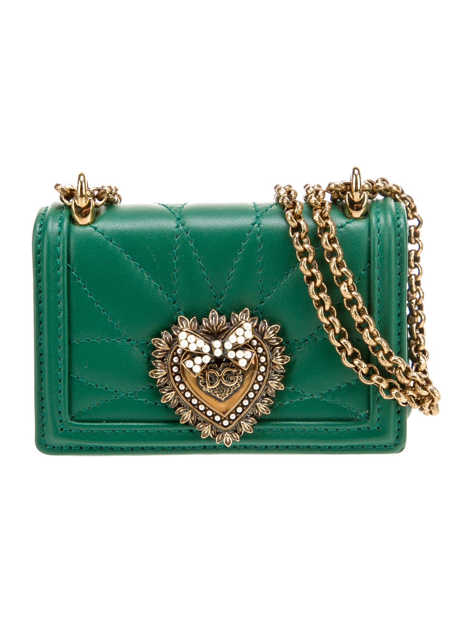 Dolce & Gabbana Leather Evening Bag