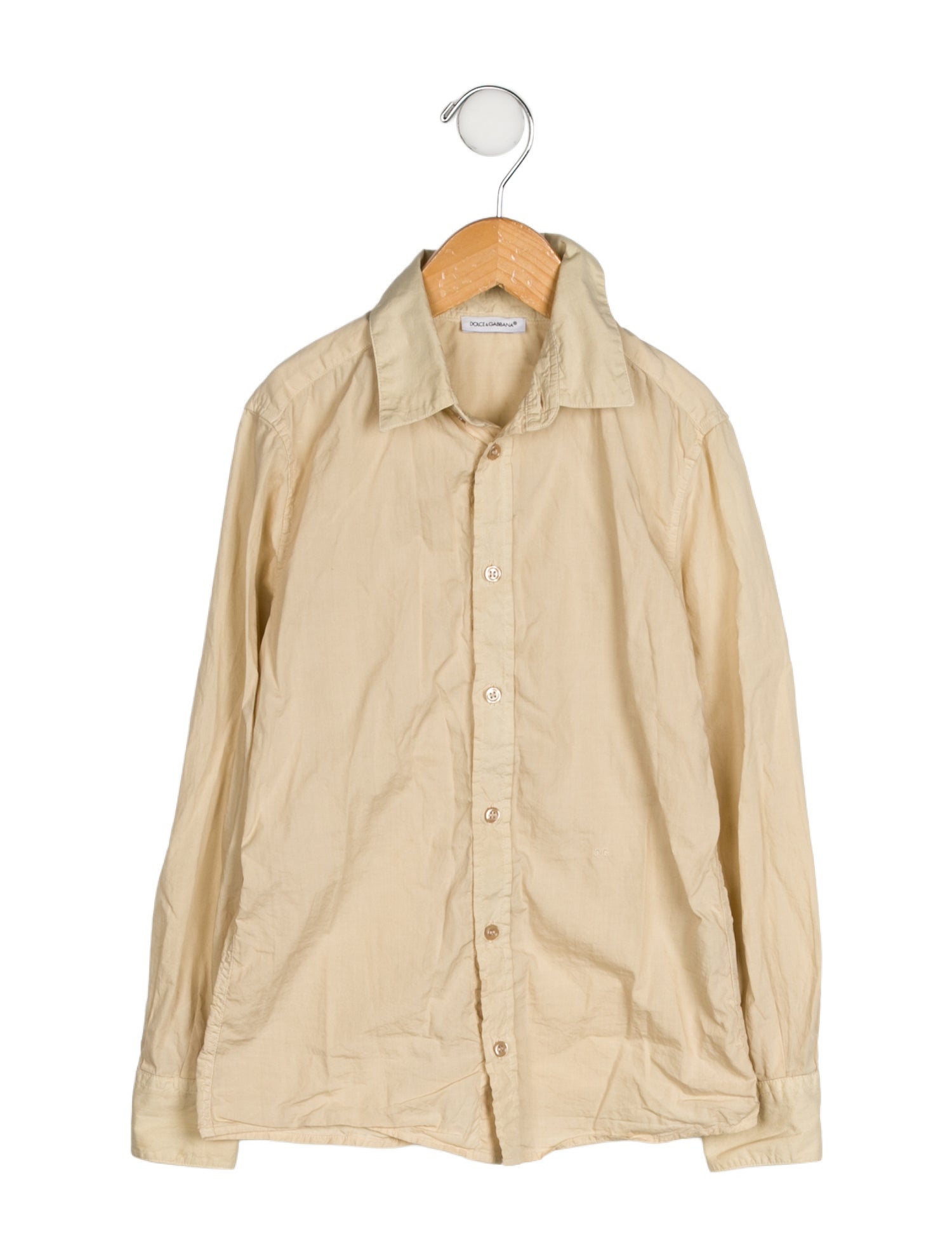 Dolce & Gabbana Solid Casual Shirt