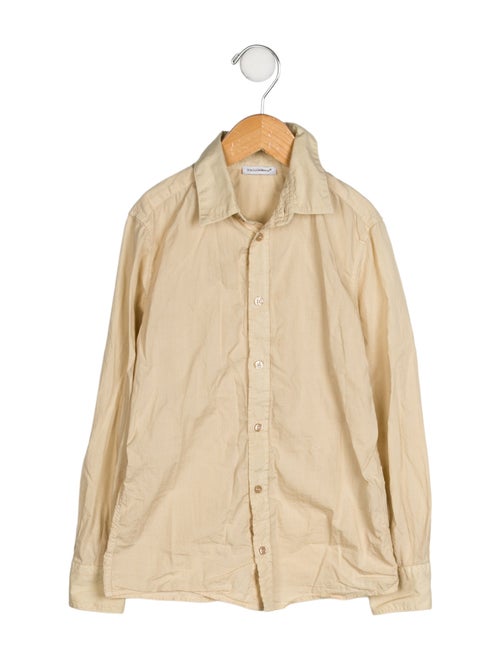 Dolce & Gabbana Solid Casual Shirt