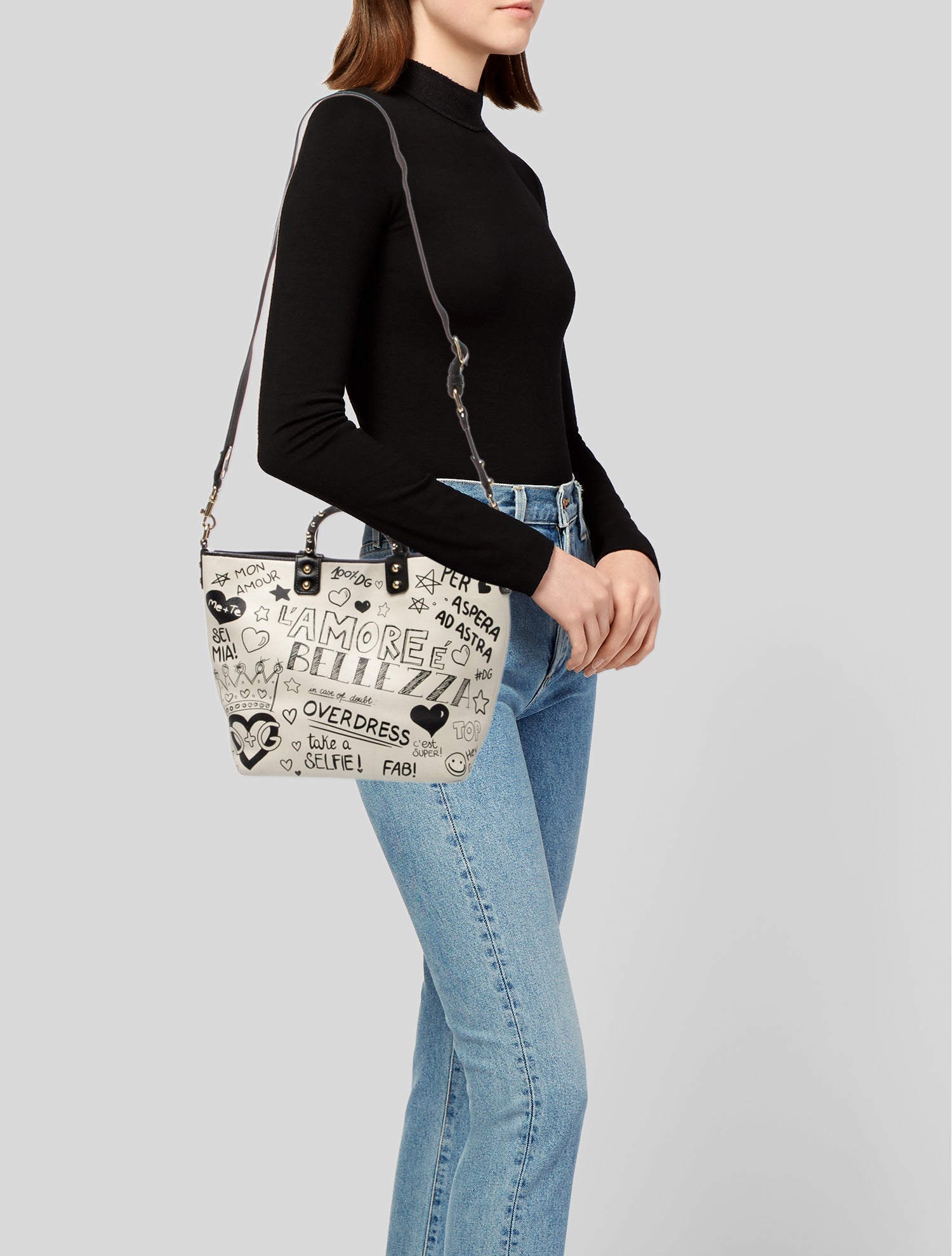 Dolce & Gabbana Leather Crossbody Bag