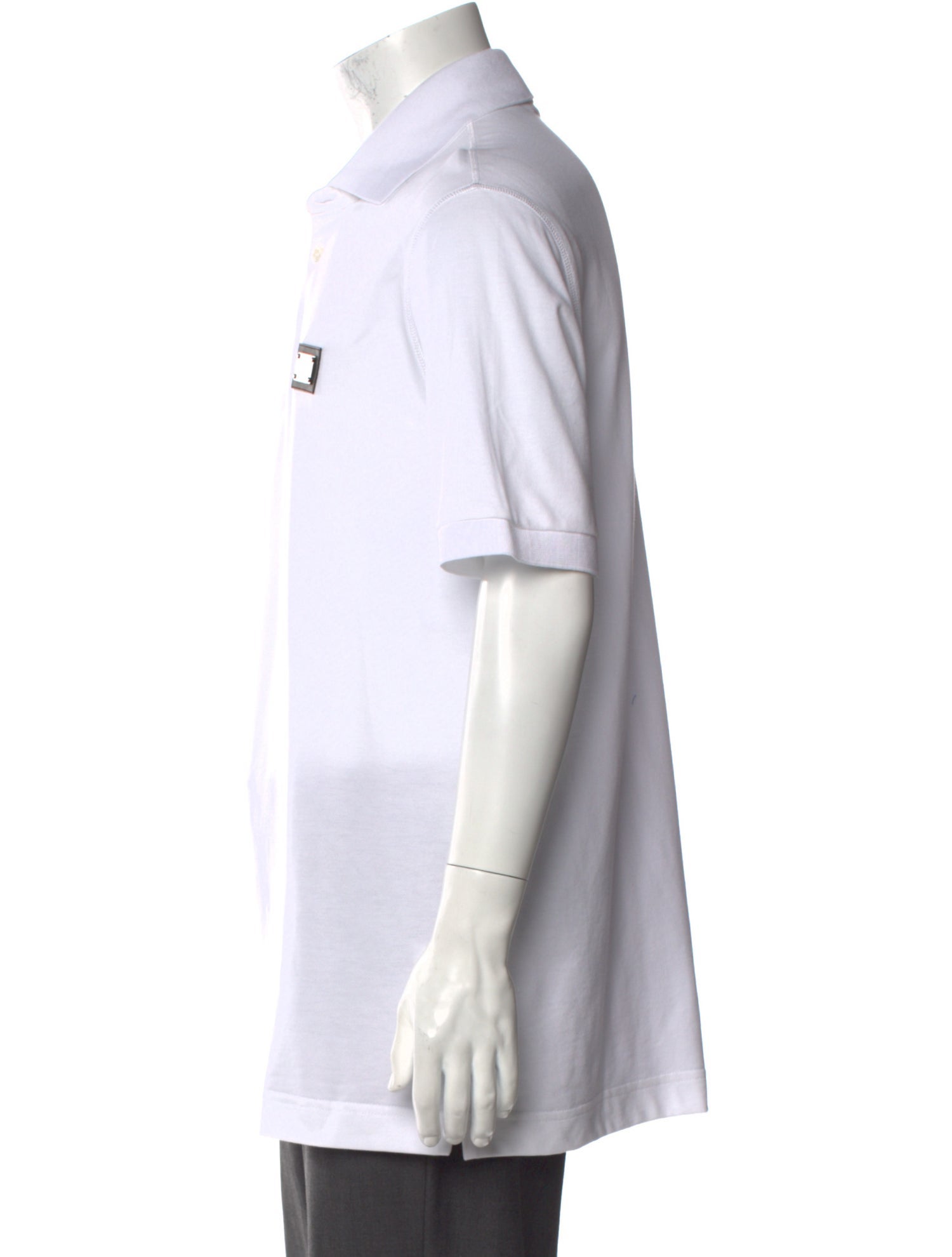 Dolce & Gabbana Collar Short Sleeve Polo Shirt