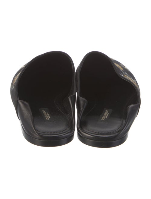 Dolce & Gabbana Sacred Heart Print Mules