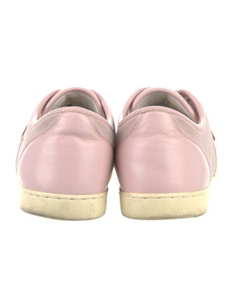 Dolce & Gabbana Suede Leather Trim Embellishment Sneakers