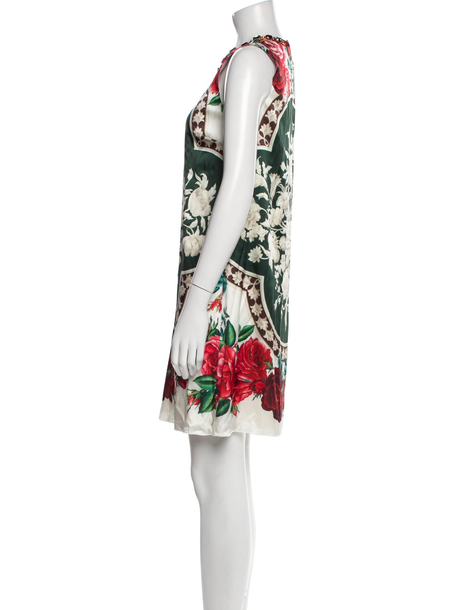 Dolce & Gabbana Silk Mini Dress