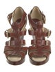 Dolce & Gabbana Leather Gladiator Sandals