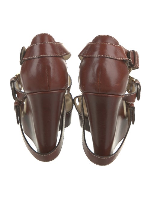 Dolce & Gabbana Leather Gladiator Sandals