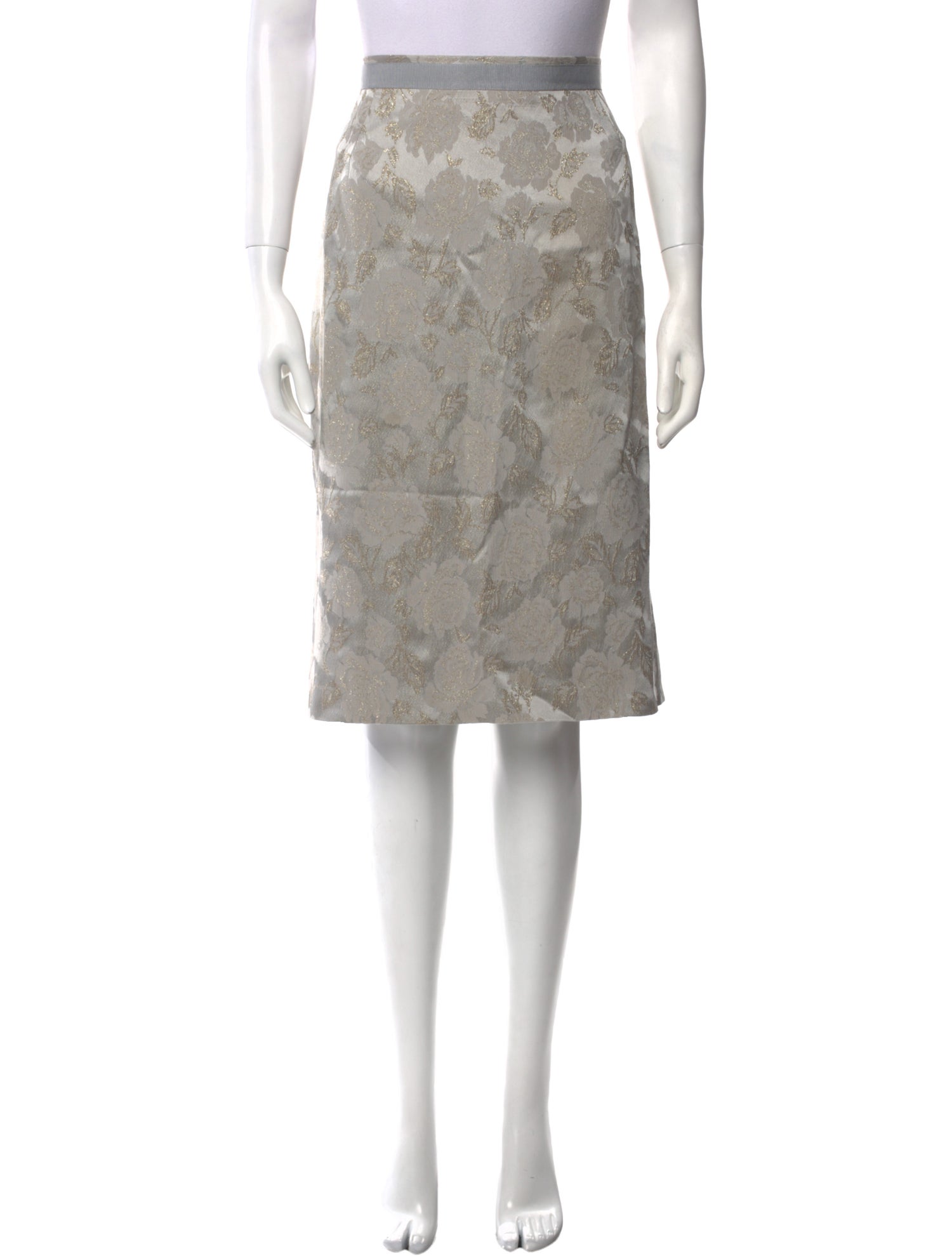 Dolce & Gabbana Floral Print Knee-Length Skirt