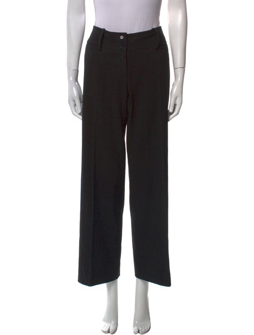 Dolce & Gabbana Virgin Wool Wide Leg Pants