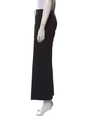 Dolce & Gabbana Virgin Wool Wide Leg Pants