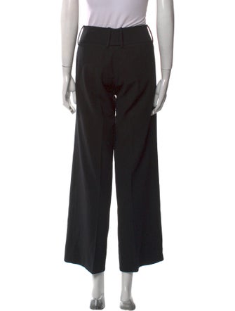 Dolce & Gabbana Virgin Wool Wide Leg Pants