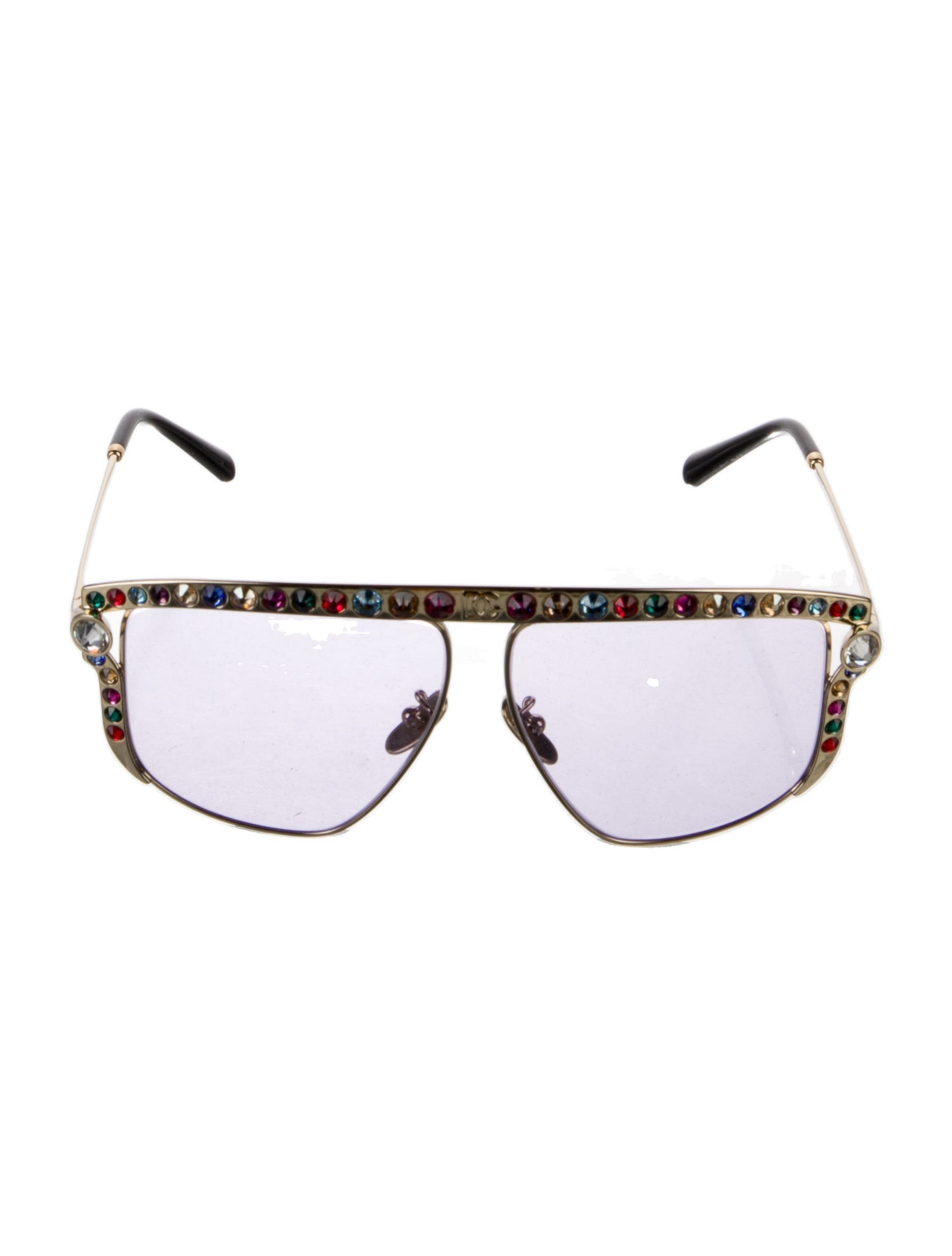 Dolce & Gabbana Aviator Tinted Sunglasses