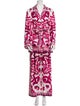 Dolce & Gabbana Silk Printed Pant Set
