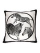 Dolce & Gabbana Zebras Silk Twill Throw Pillow