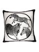 Dolce & Gabbana Zebras Silk Twill Throw Pillow
