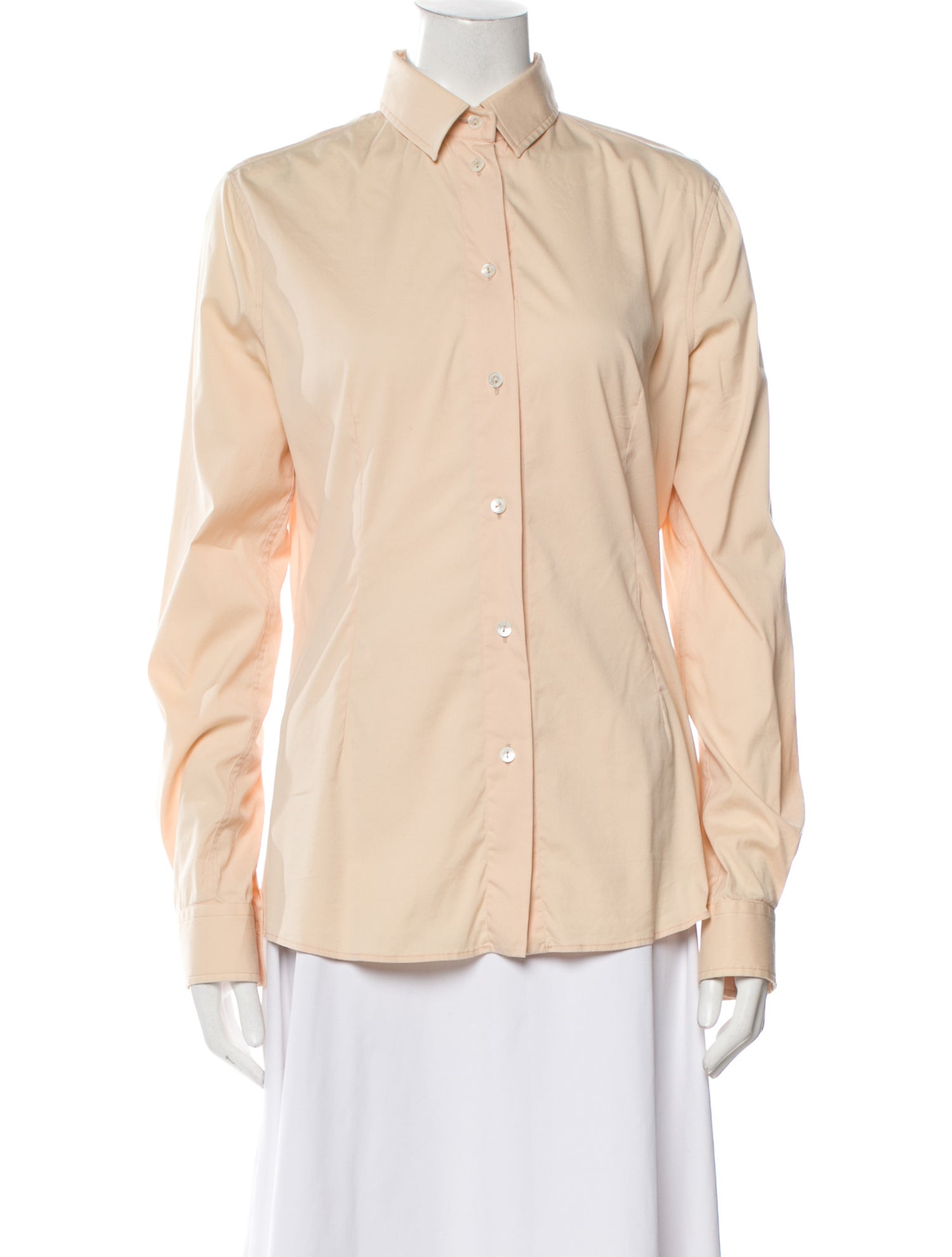 Dolce & Gabbana Long Sleeve Button-Up Top