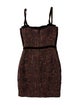 Dolce & Gabbana Virgin Wool Tweed Pattern Dress Set