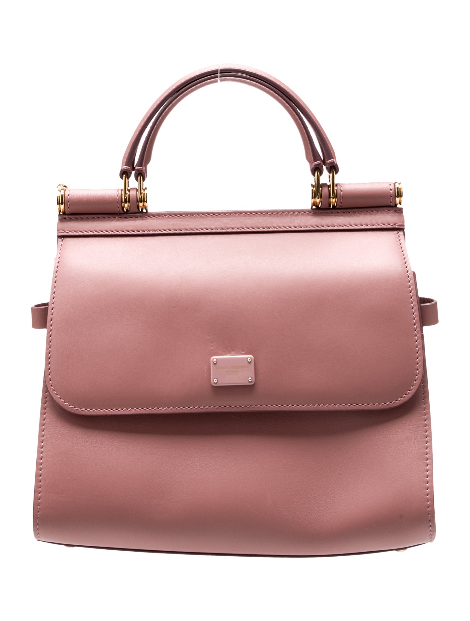 Dolce & Gabbana Leather Top Handle Bag