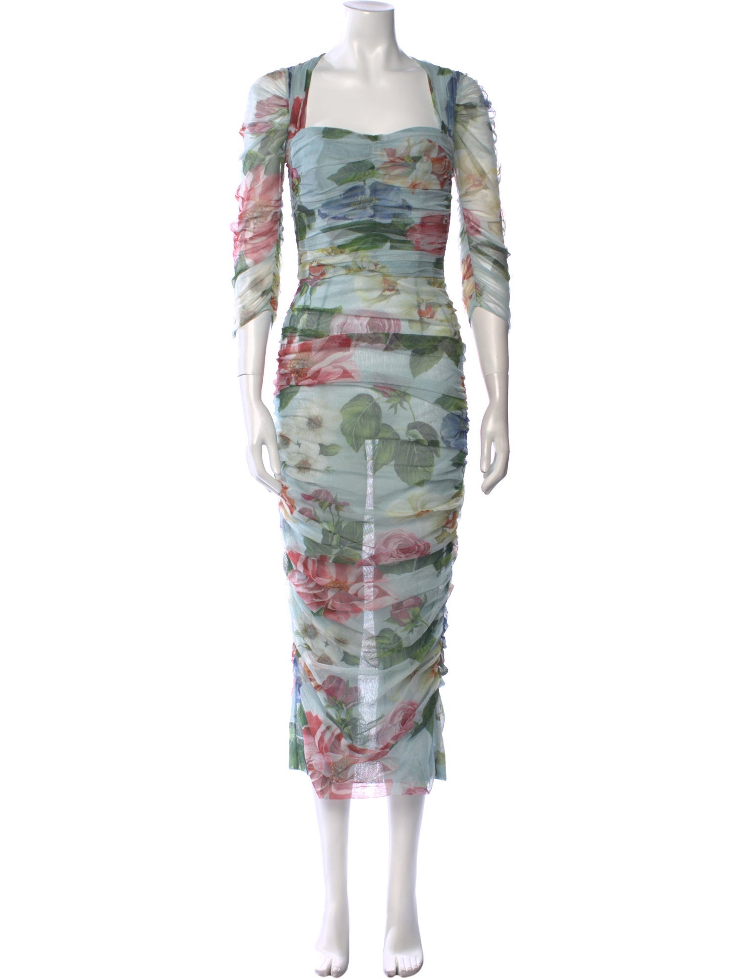 Dolce & Gabbana Printed Long Dress