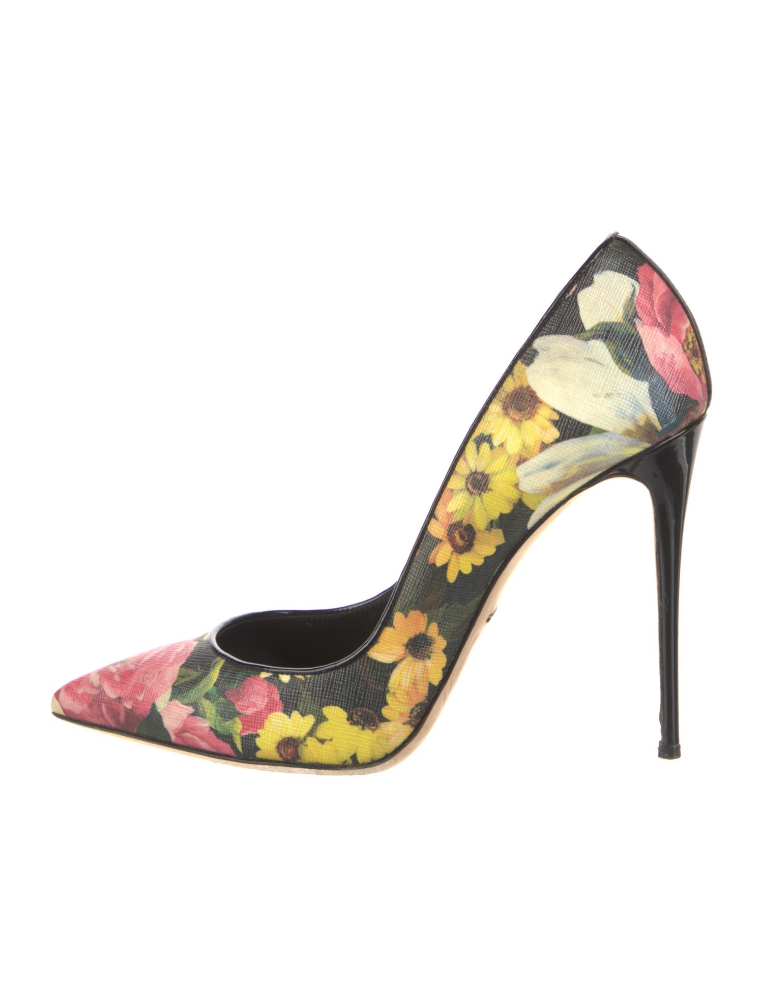 Dolce & Gabbana Floral Print Pumps