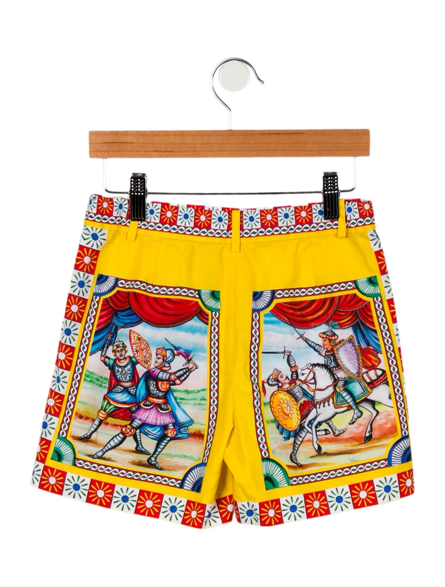 Dolce & Gabbana Girls' Printed Cotton Shorts