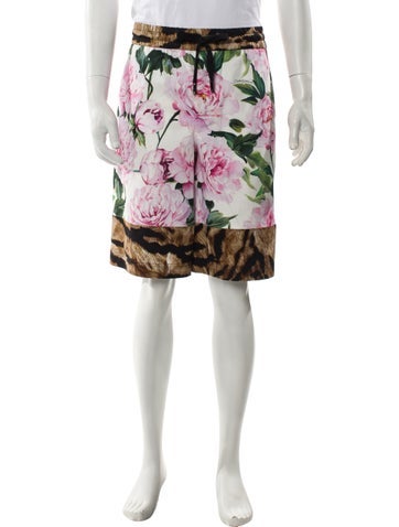 Dolce & Gabbana Shorts Floral Print Jogger Us30, It46 | S