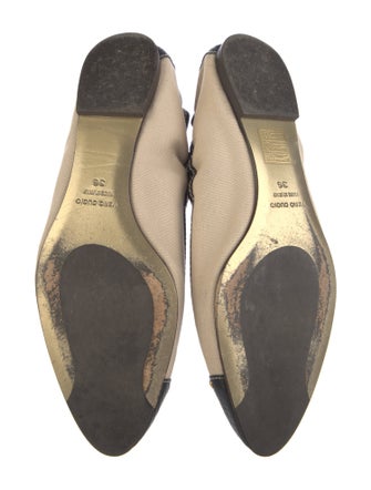 Dolce & Gabbana Canvas Printed Ballet Flats