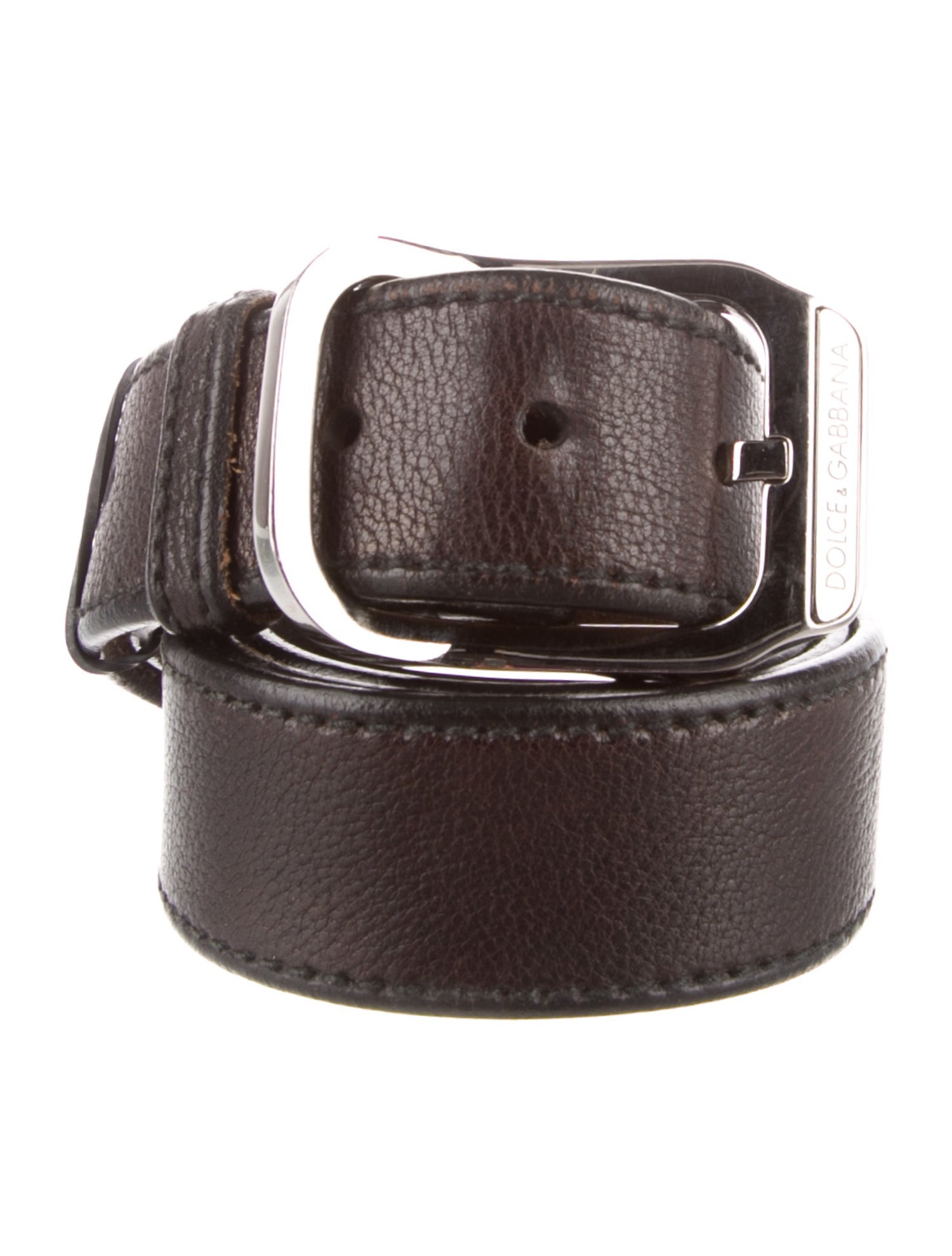Dolce & Gabbana Leather Waist Belt