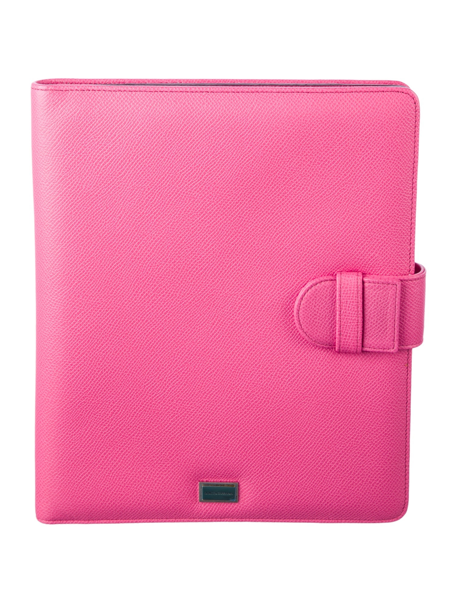Dolce & Gabbana Solid Leather iPad Case