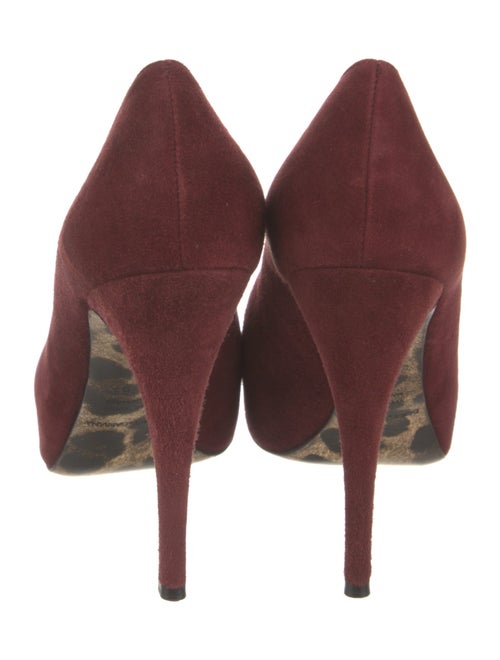 Dolce & Gabbana Suede Slingback Sandals