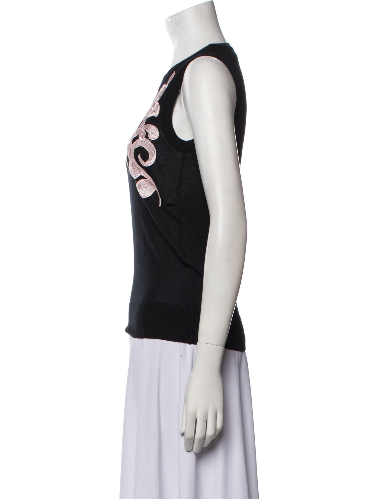 Dolce & Gabbana Cashmere Floral Print Sweater w/ Tags