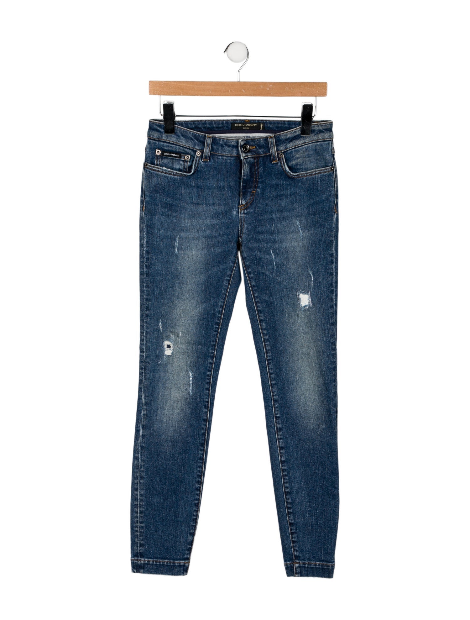 Dolce & Gabbana Low-Rise Skinny Leg Jeans