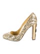Dolce & Gabbana Sequins Crystal Embellishments Pumps