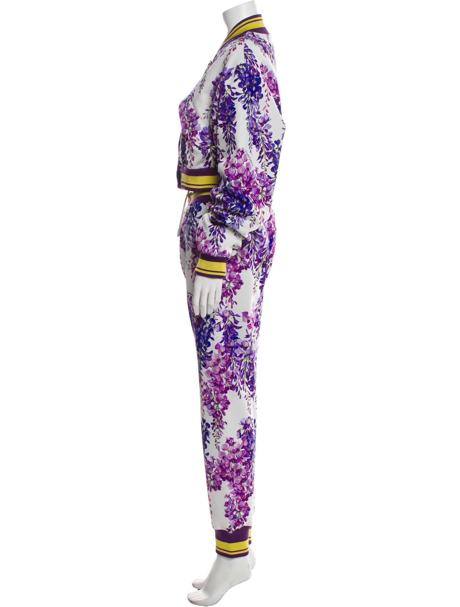 Dolce & Gabbana Floral Print Pant Set