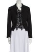 Dolce & Gabbana Wool Lace Pattern Evening Jacket
