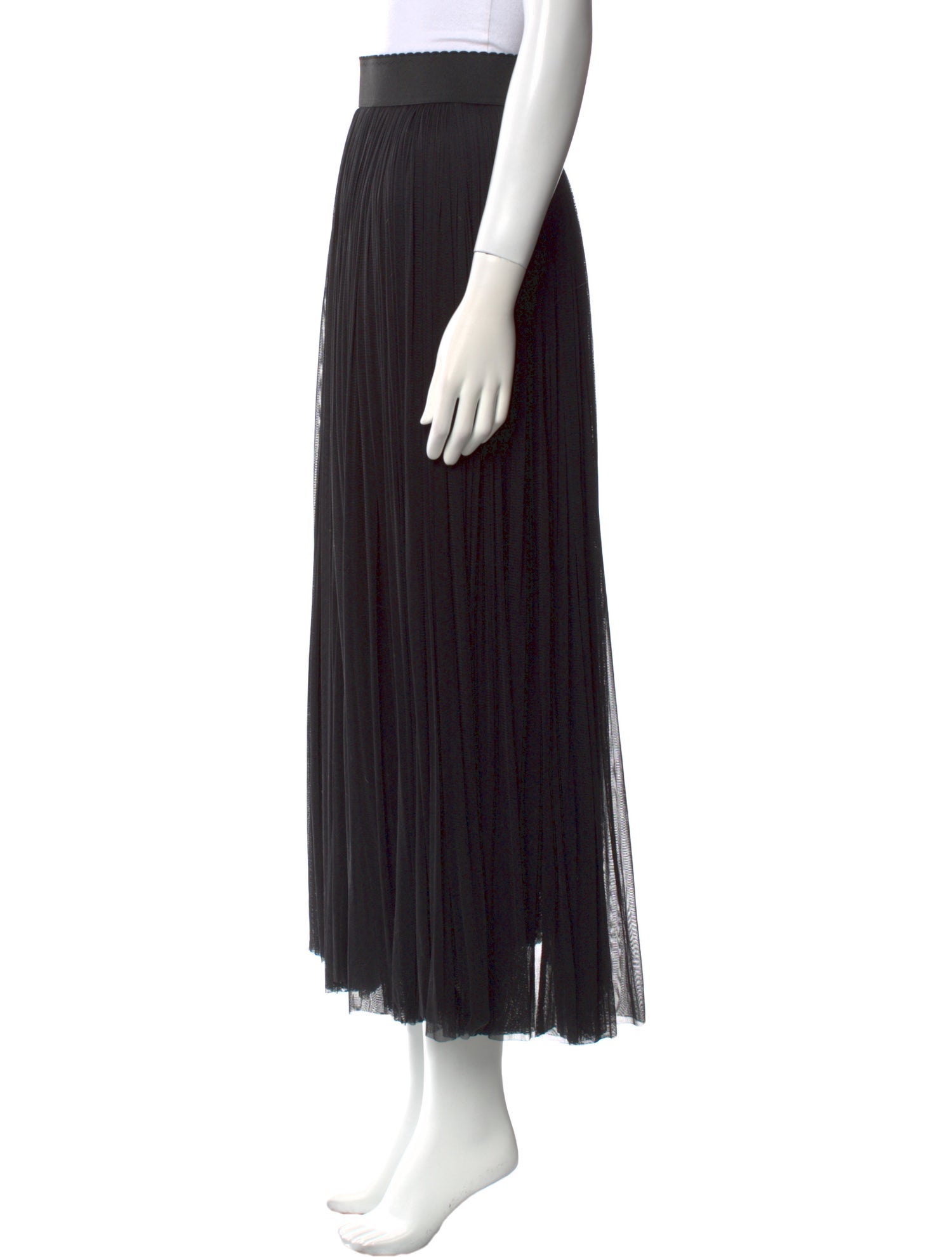 Dolce & Gabbana Silk Long Skirt w/ Tags