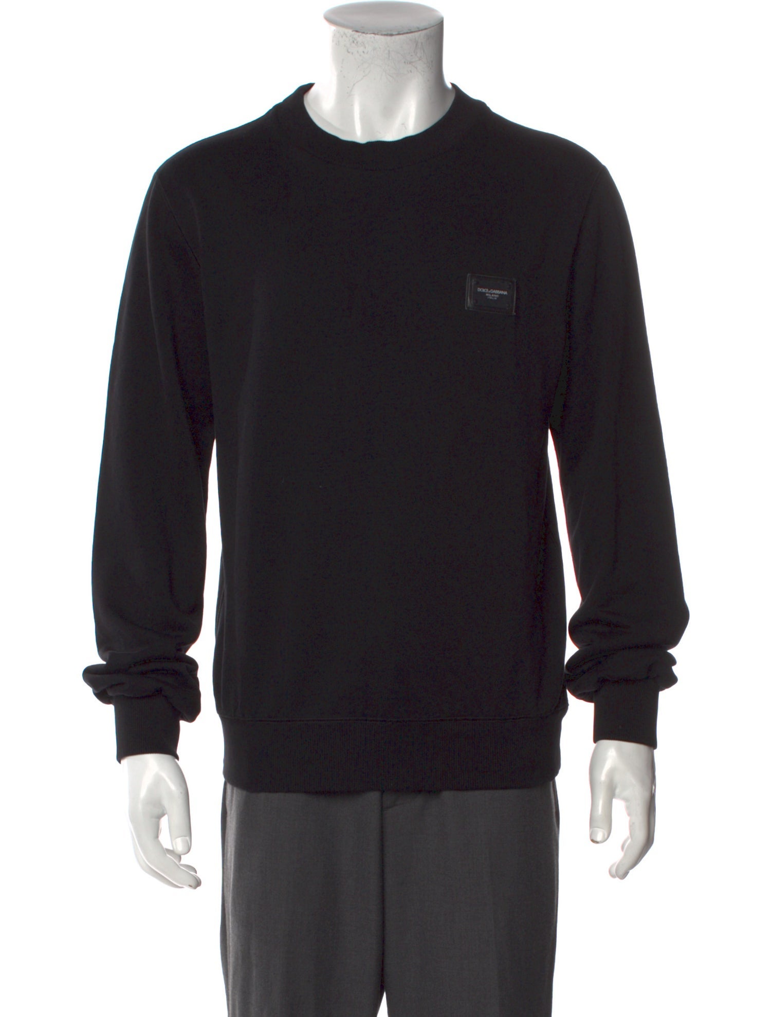 Dolce & Gabbana Crew Neck Long Sleeve Pullover